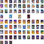 Cadres Muraux Unitaire SAINT SEIYA - Version BUSTE 30x40