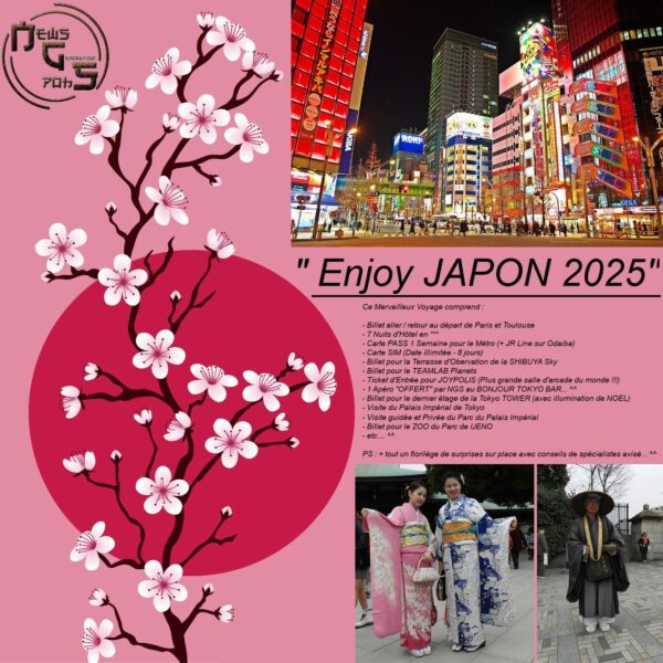 Réservation - Voyage Enjoy JAPON - 08/11/25 au 16/11/25 – Image 2
