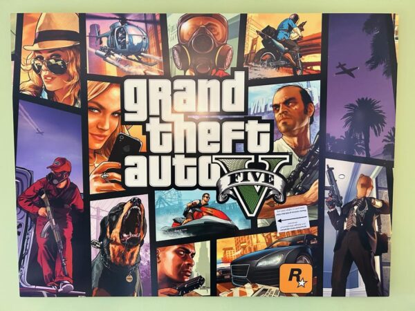 Cadre Mural en Aluminium HD - GTA 5